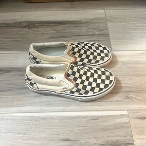 SOLD! USED VANS CHECK SLIP ON